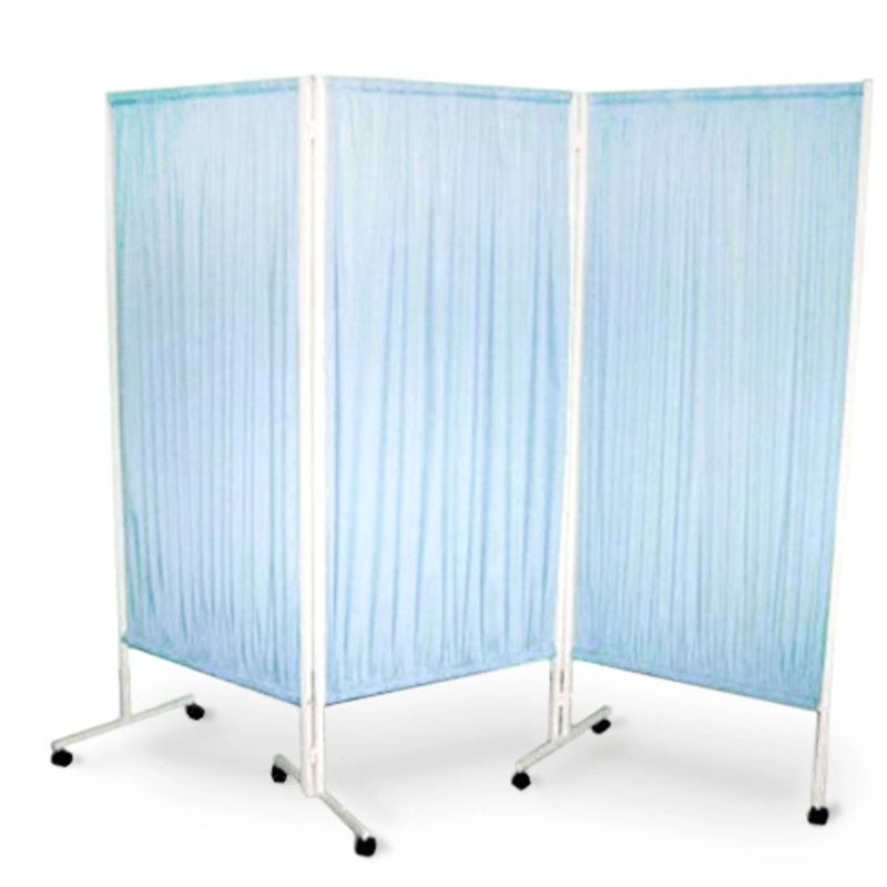 Ширма ШМ-3 медична палатна трьохсекційна на колесах, 2290х500х1800 мм